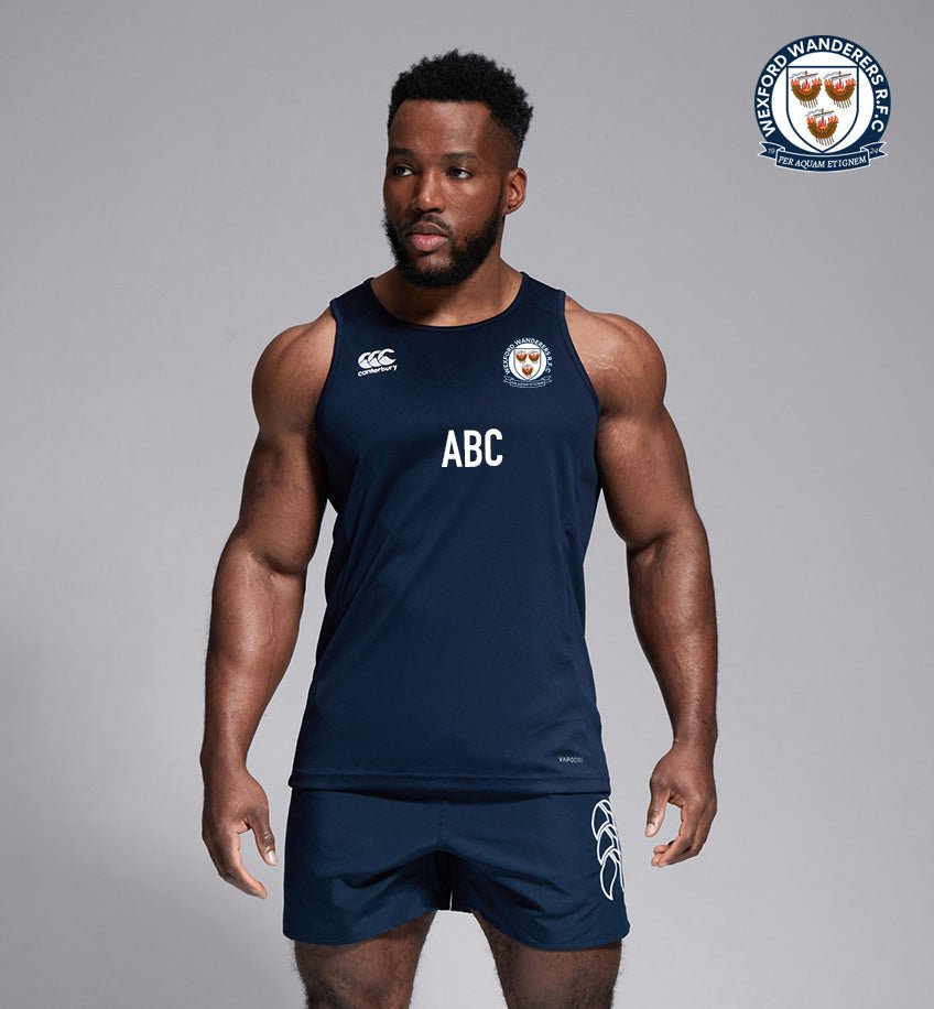 Wexford Wanderers RFC Canterbury Club Dry Singlet - Team Wear Store.ie