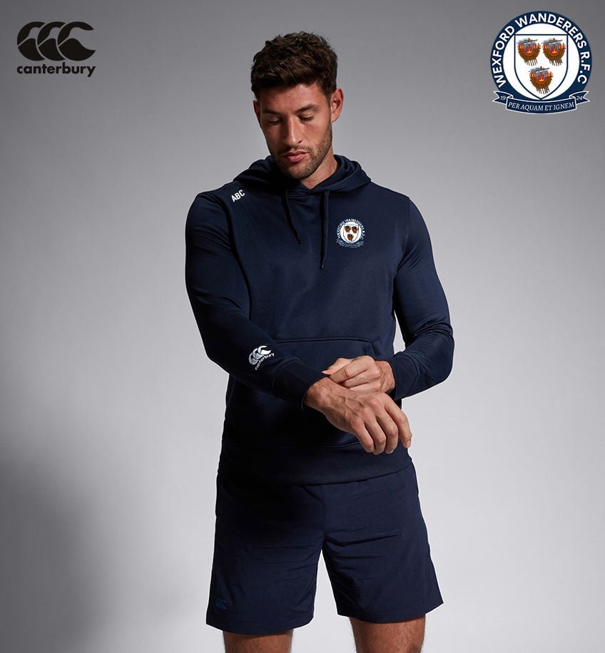 Wexford Wanderers RFC Canterbury Club Lightweight Hoody - Team Wear Store.ie