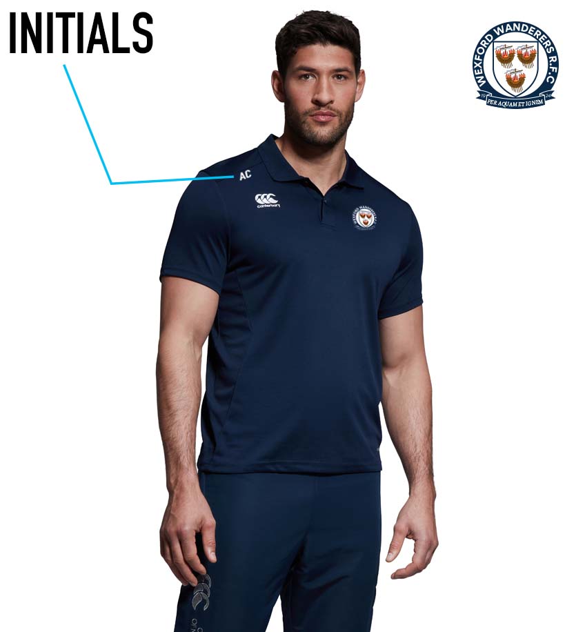 Wexford Wanderers RFC Canterbury Club Polo Shirt - Team Wear Store.ie