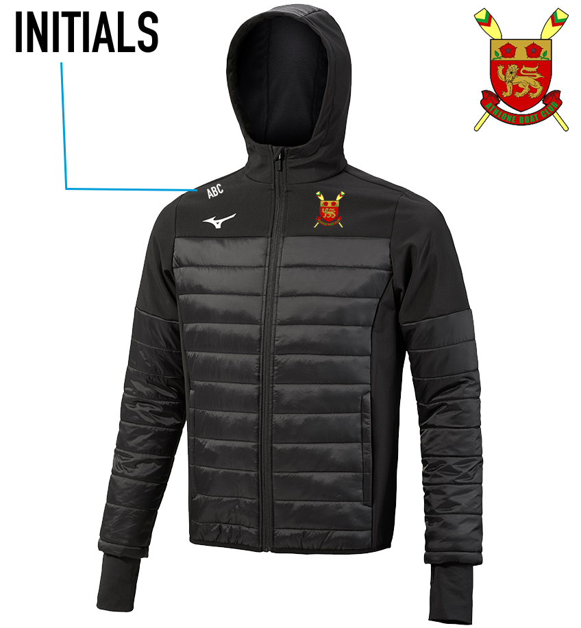 Athlone BC Mizuno Sapporo Hooded Jacket with Water Repellent Coating Team Wear Store.ie
