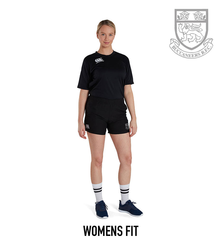 Buccaneers RFC Black Club Short For Women