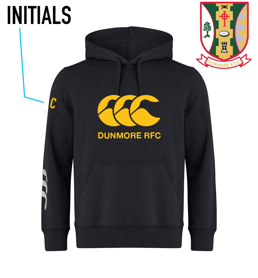 Dunmore RFC Canterbury Club Black Hoody *All Sizes