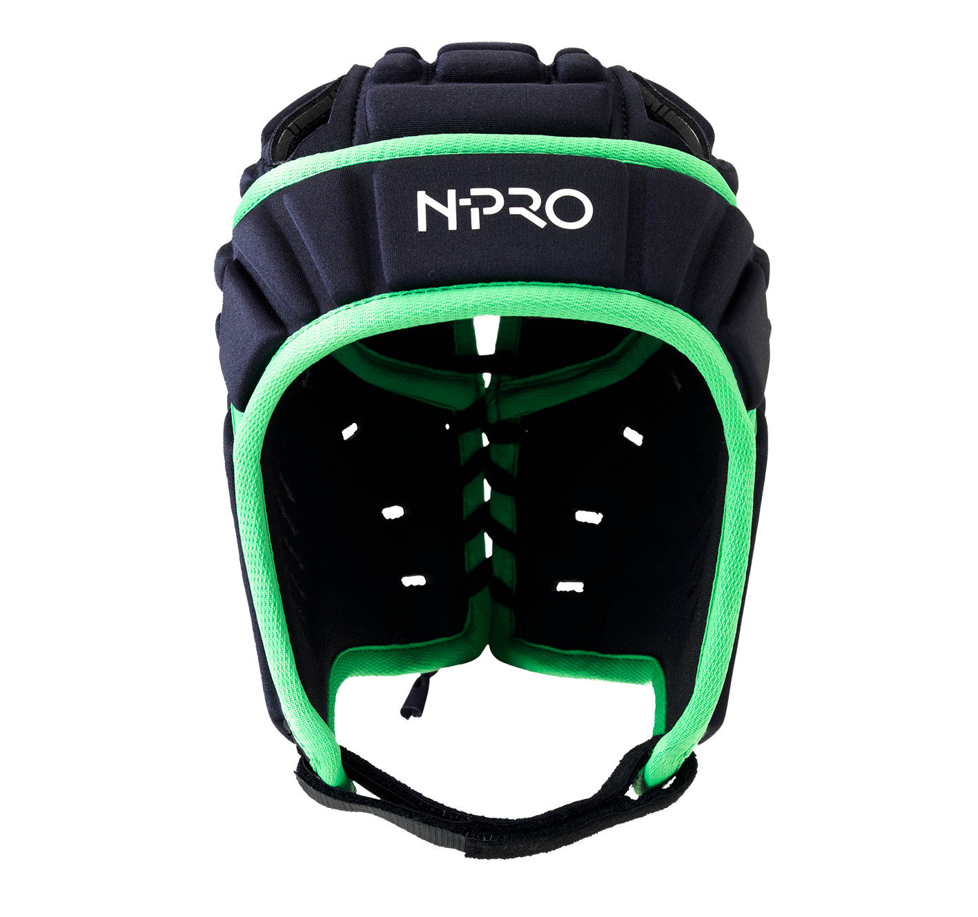 N-PRO - Rugby Head Guard Green/Red