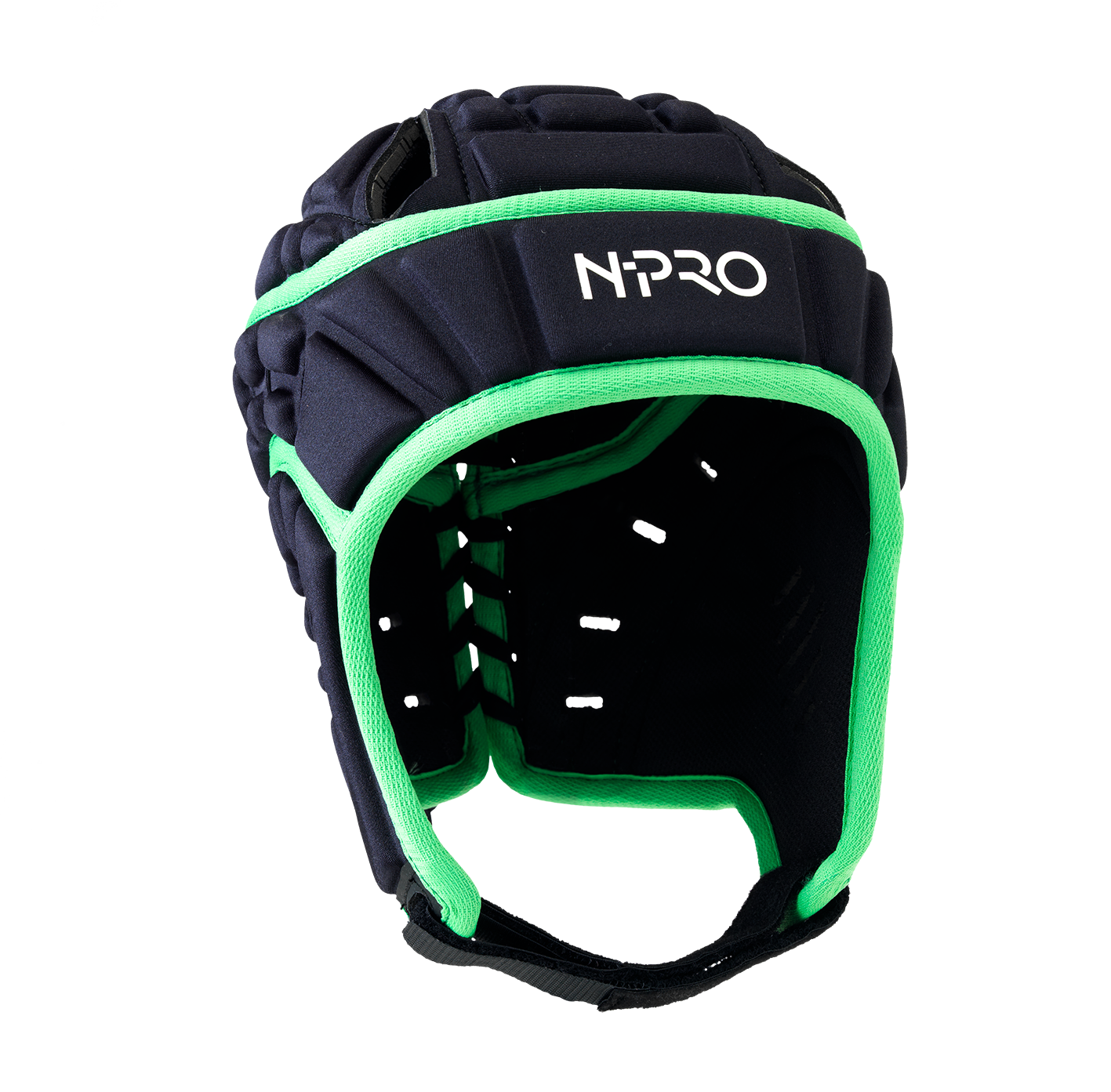 N-PRO - Rugby Head Guard Black/Green
