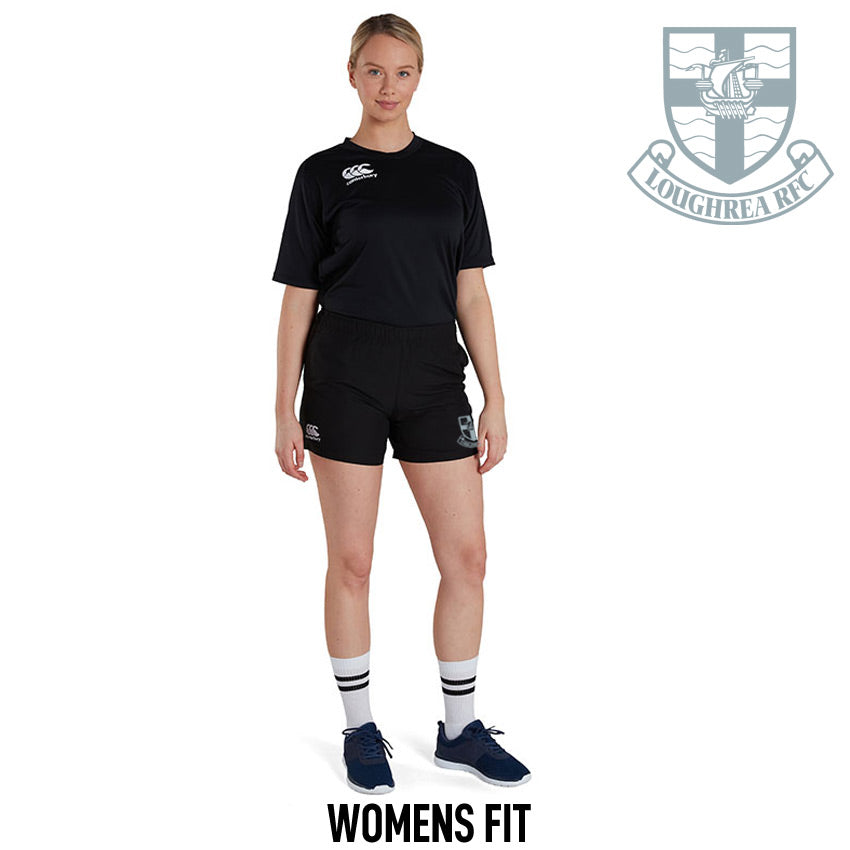 Loughrea RFC Black Club Short For Women