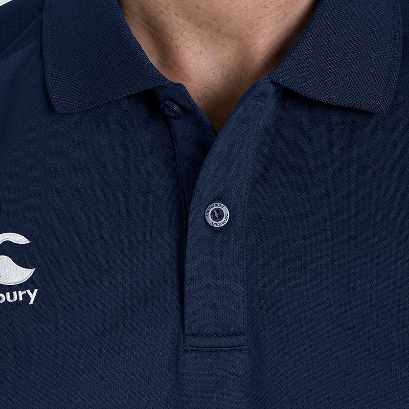 Canterbury Club Polo Buttons Close up