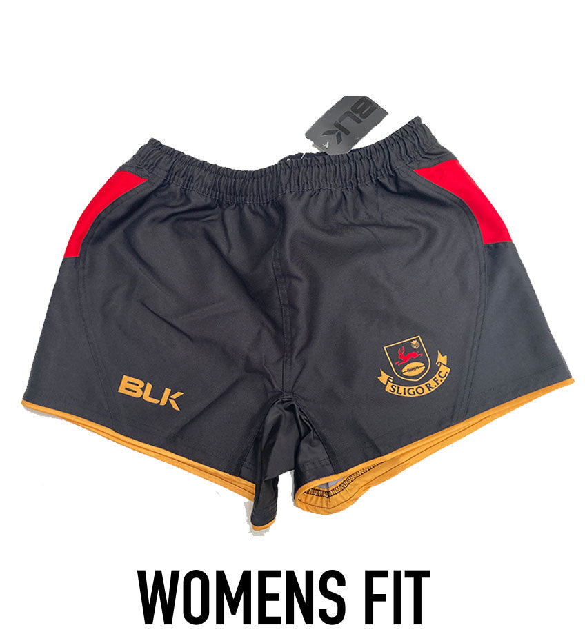Sligo Rugby BLK Pro Womens Shorts