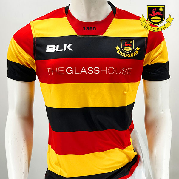 Sligo Rugby BLK Boys Glasshouse Jersey - IN STOCK