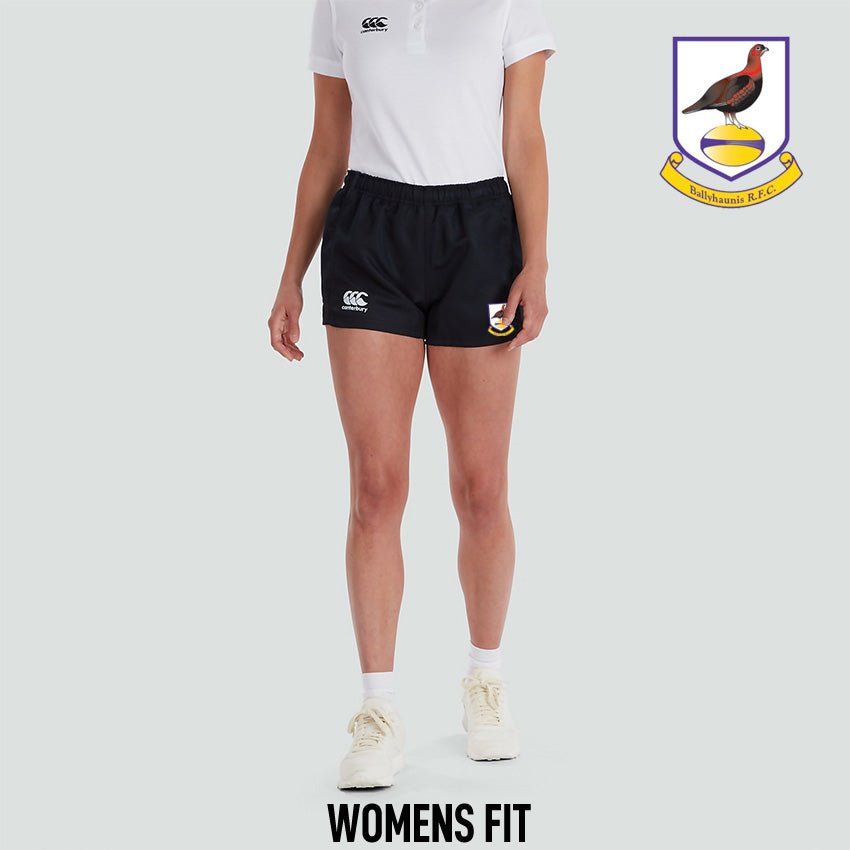 Ballyhaunis RFC Womens Canterbury Rugby Shorts - Team Wear Store.ie