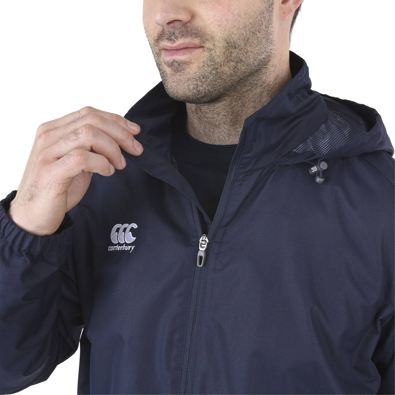Westport RFC Full Zip Rain Jacket - Canterbury - Detail