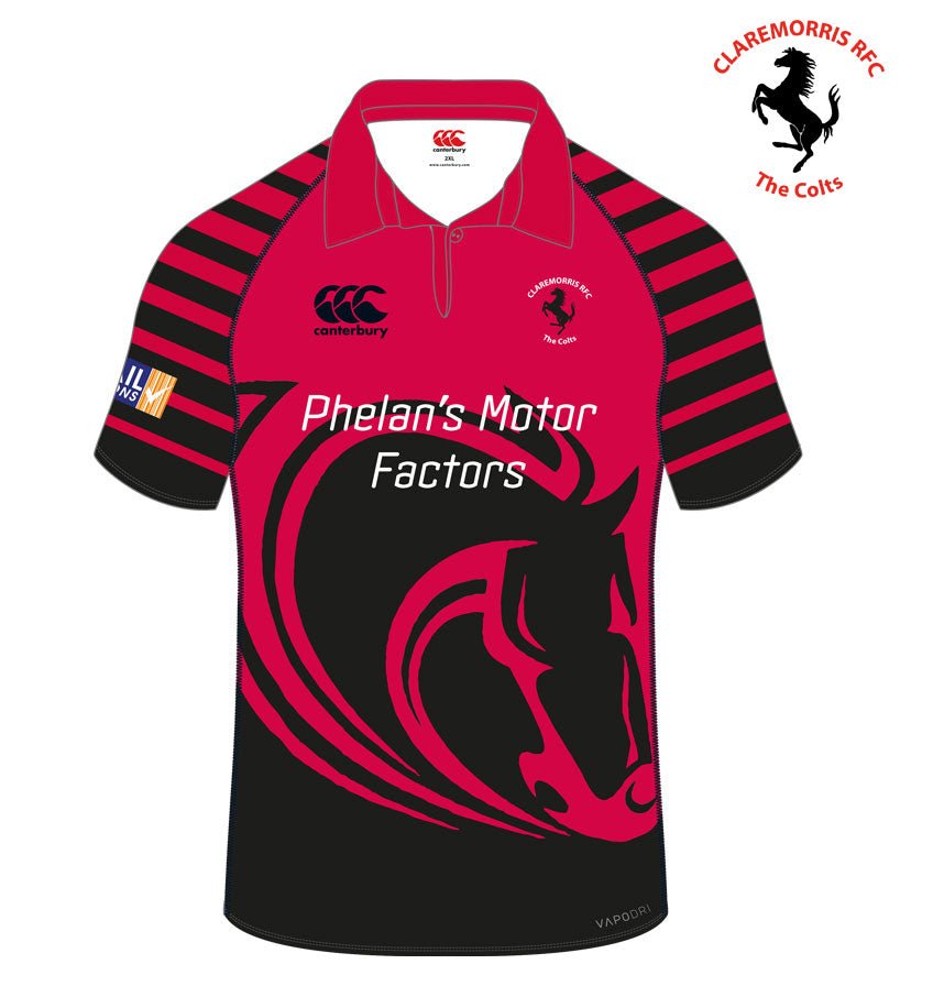 Claremorris RFC Canterbury Club Jersey - Limited Stocks Left - Team Wear Store.ie