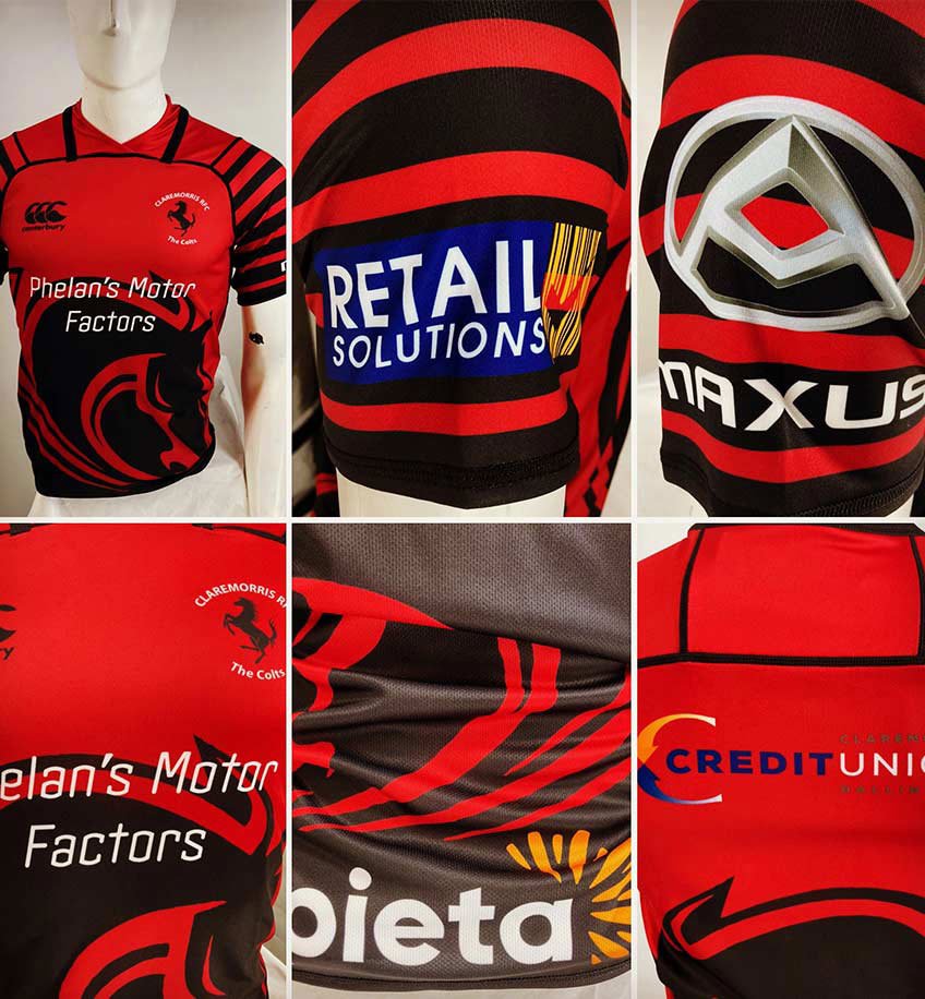 Claremorris RFC Canterbury Club Jersey - Limited Stocks Left - Team Wear Store.ie