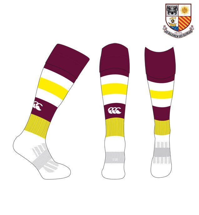 Coláiste Iognáid Canterbury Rugby Socks - Team Wear Store.ie