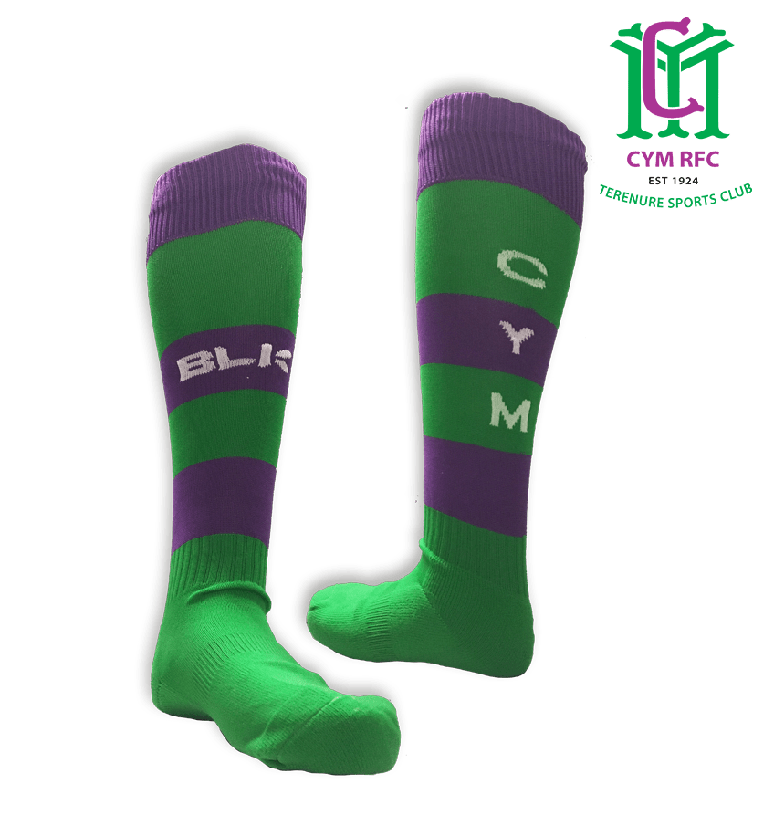 CYM Terenure RFC Club Socks - Team Wear Store.ie