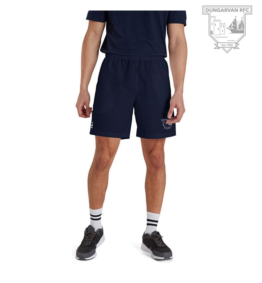 Dungarvan RFC Navy Club Gym Short For Men - Team Wear Store.ie