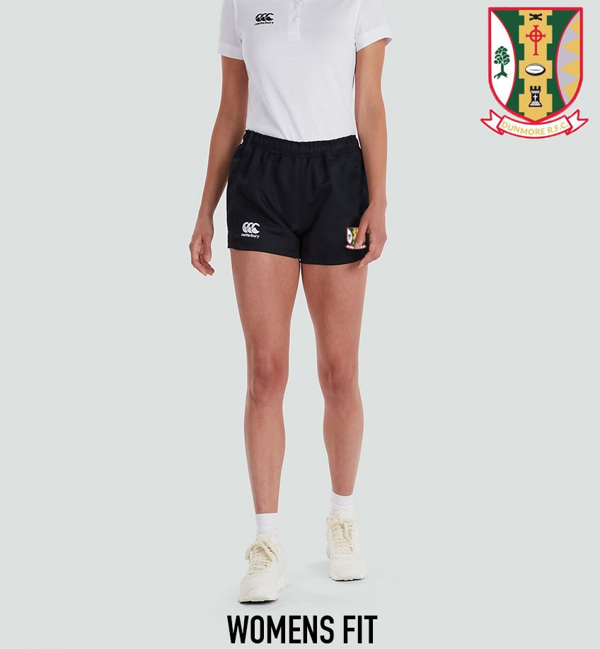 Dunmore RFC Womens Canterbury Rugby Shorts - Team Wear Store.ie