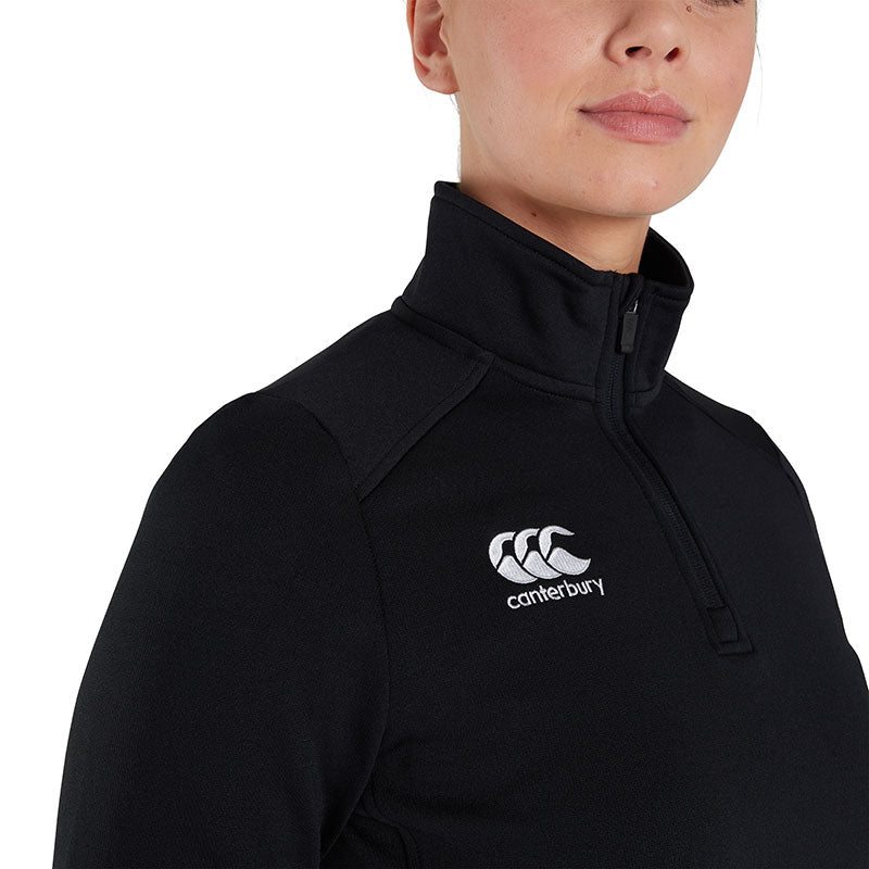 Galbally RFC Canterbury Girls Rugby Club 1/4 Zip Mid Layer Training Top - Team Wear Store.ie