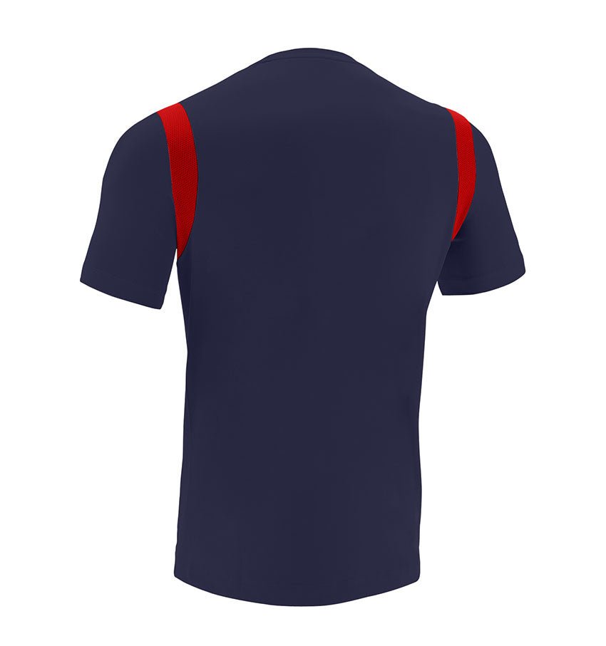 Galway Bay RFC Macron Navy/Red Rodder Jersey T-Shirt - Team Wear Store.ie
