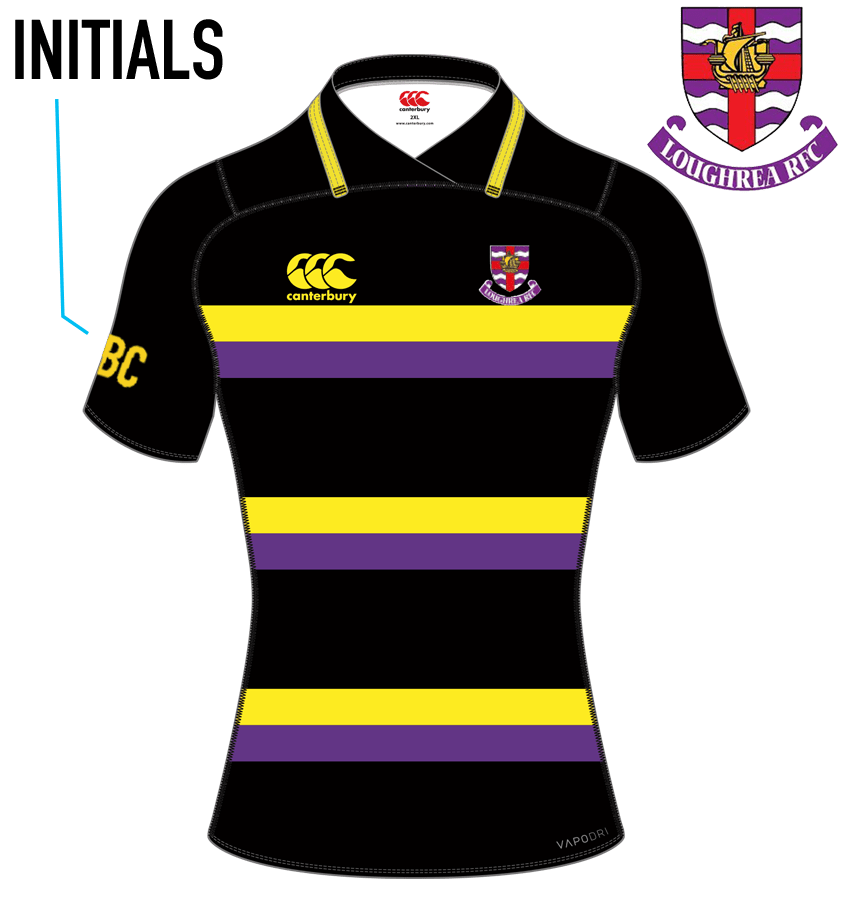 Loughrea RFC Canterbury Lions Origin Jersey - Team Wear Store.ie