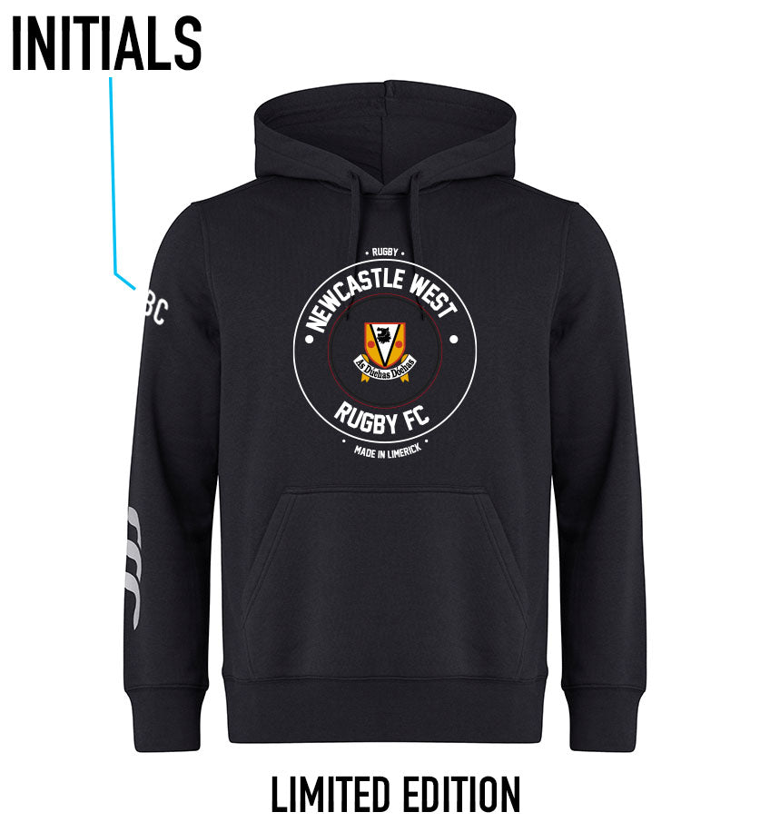 Newcastle West RFC Canterbury Club Round Print Hoody - Team Wear Store.ie