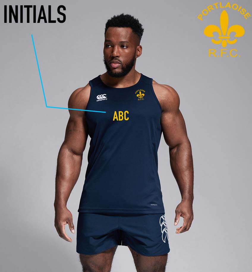 Portlaoise RFC Canterbury Club Gym Singlet