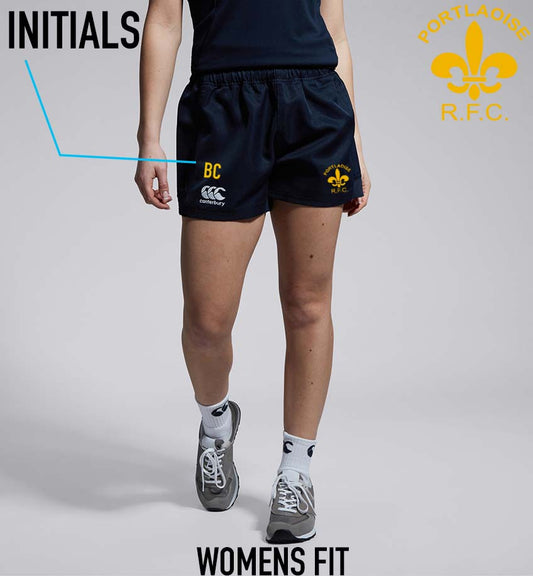 Portlaoise RFC Womens Rugby Playing Navy Canterbury Advantage Short