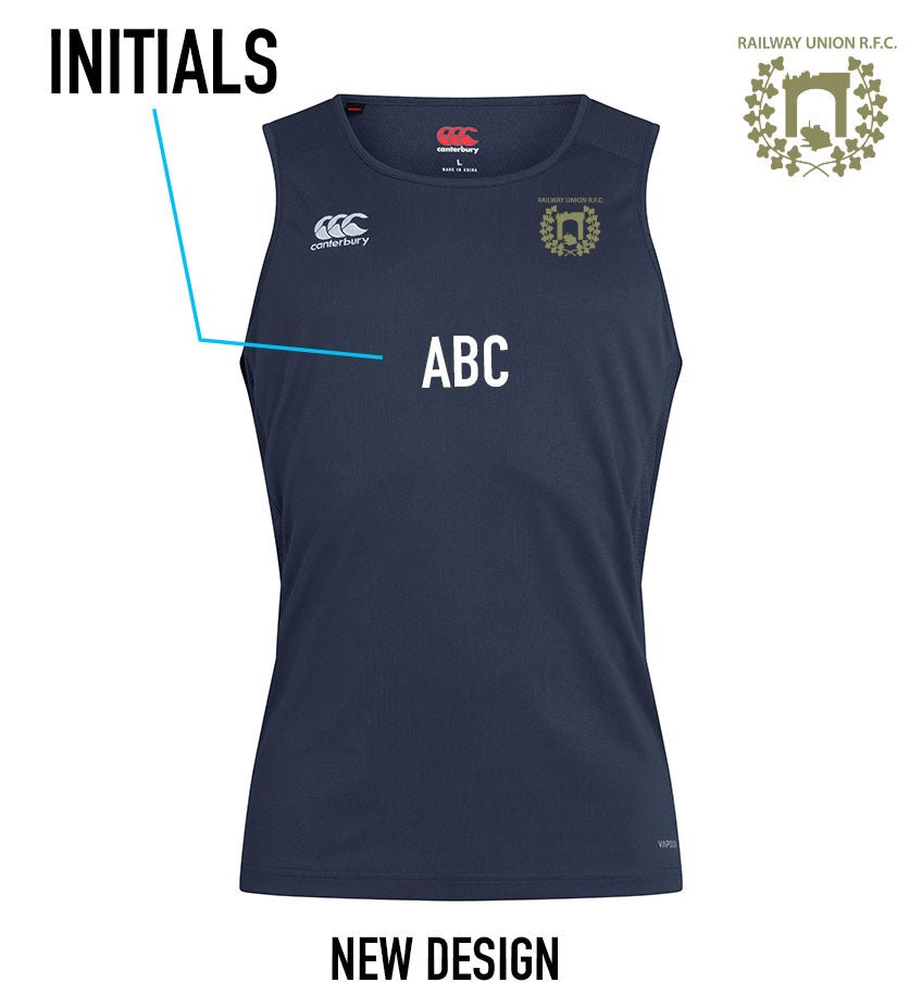 Railway Union RFC Canterbury Club Dry Singlet - Team Wear Store.ie