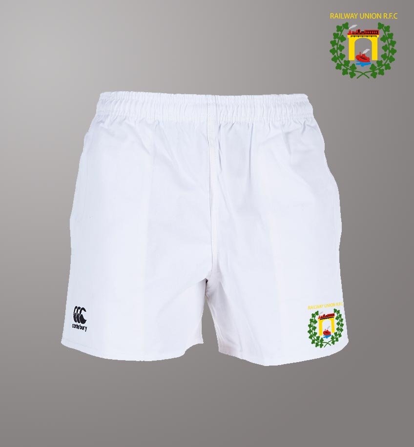 Railway Union RFC Canterbury Rugby Shorts - Team Wear Store.ie