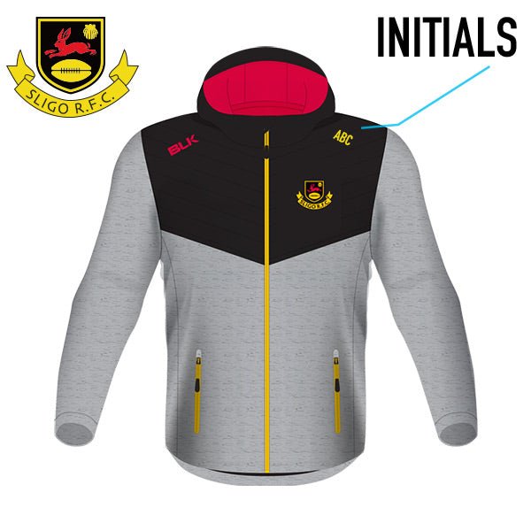 Sligo Rugby BLK Hybrid Jacket - CLEARANCE - Team Wear Store.ie