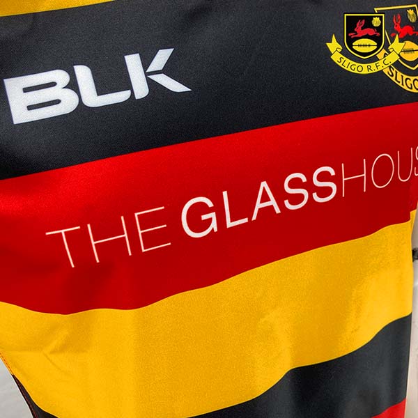Sligo Rugby BLK Minis Glasshouse Jersey - Team Wear Store.ie