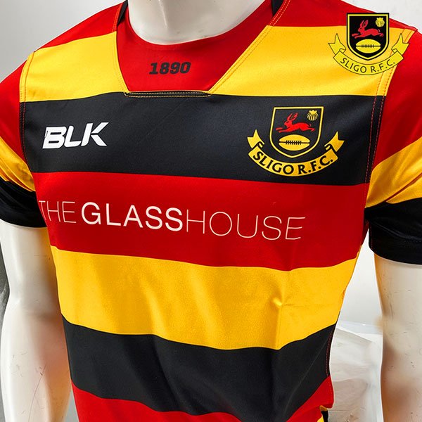 Sligo Rugby BLK Minis Glasshouse Jersey - Team Wear Store.ie