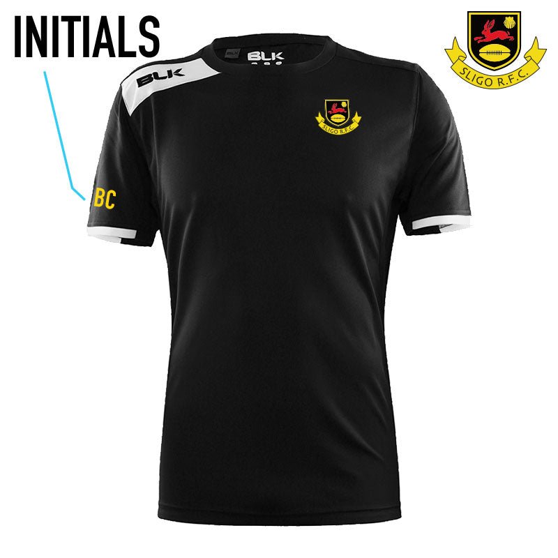 Sligo Rugby BLK Tek VI Performance Tee - CLEARANCE - Team Wear Store.ie