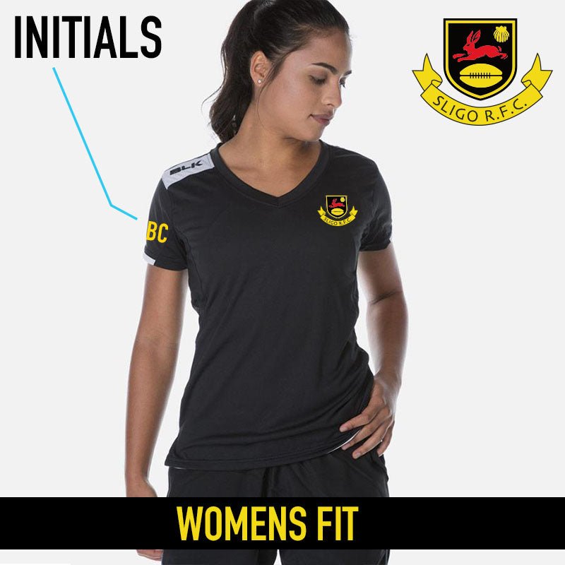 Sligo Rugby BLK Womens Tek VI Performance Tee - CLEARANCE - Team Wear Store.ie