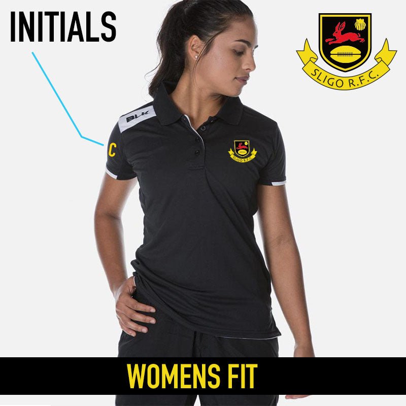 Sligo Rugby BLK Womens Tek VI Polo - CLEARANCE - Team Wear Store.ie