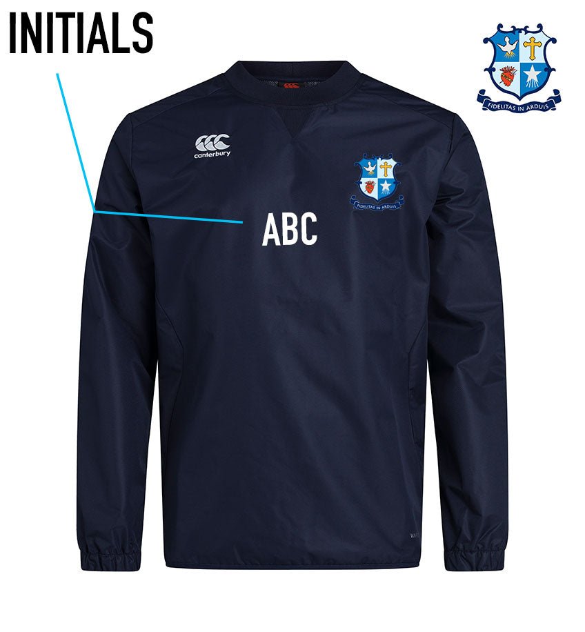 St. Mary's College RFC Canterbury Club VAPOSHIELD Contact Top - Team Wear Store.ie