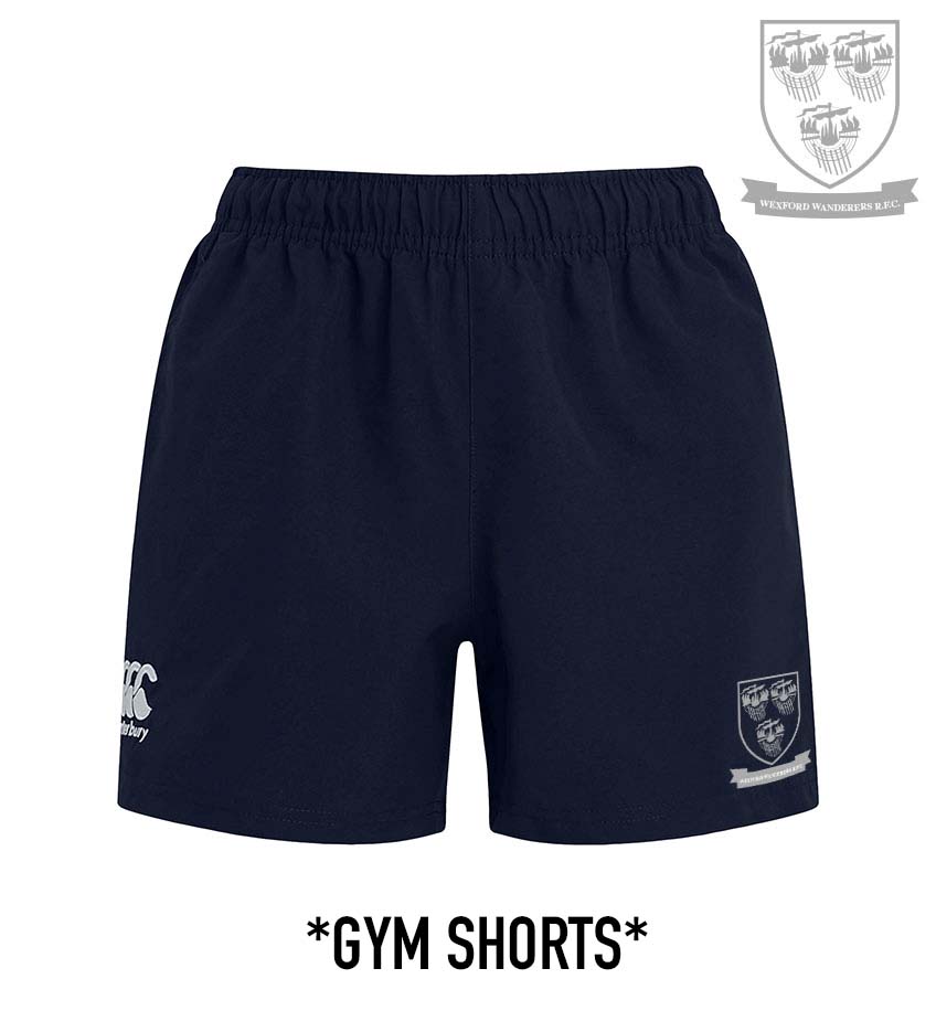 Wexford Wanderers RFC Canterbury Club Gym Short - Team Wear Store.ie